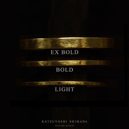 Bangle／EX BOLD／K24／純金 - katsuyoshi_shimada
