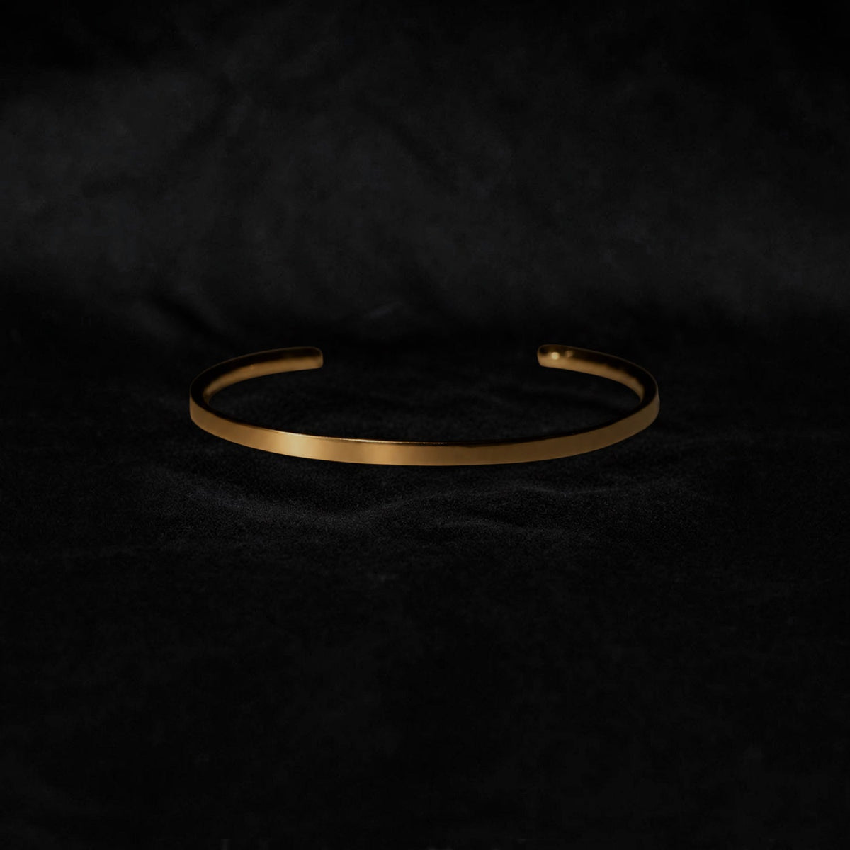 LIGHT Bangle — 24K Pure Gold