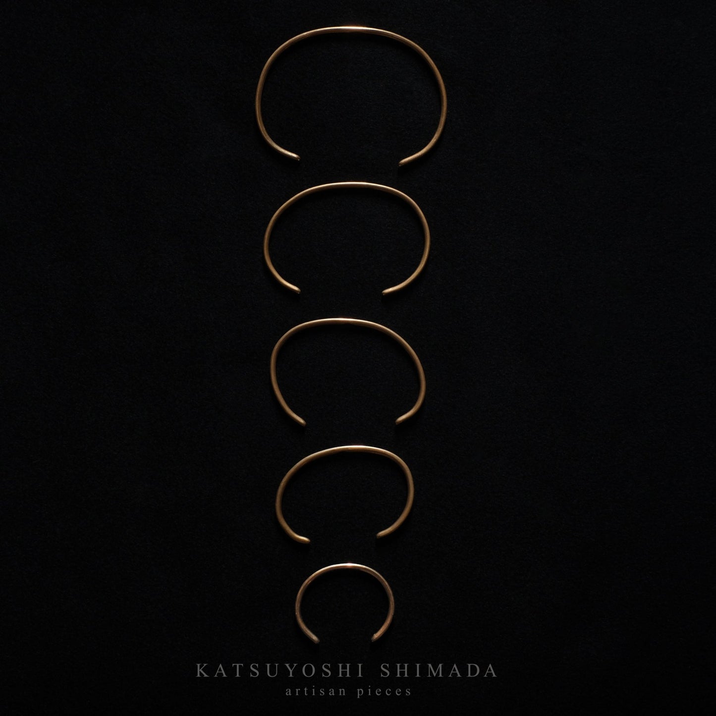 Bangle／LIGHT／K24／純金 - katsuyoshi_shimada