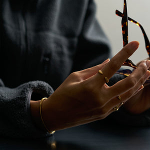 Bangle／LIGHT／K24／純金／黄金 - katsuyoshi_shimada